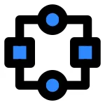 Graphic Stitching Three SVG Icon